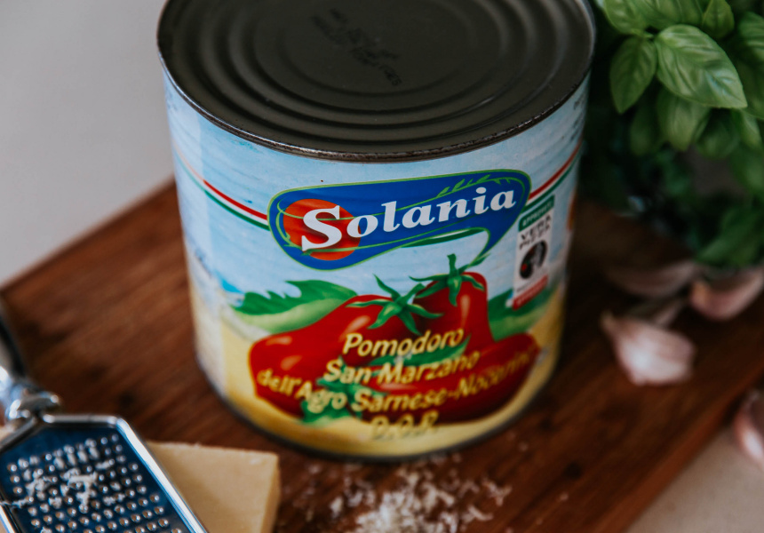 Solania San Marzano tomatoes — Italian ingredients