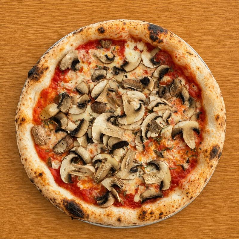 Truffle mushroom pizza